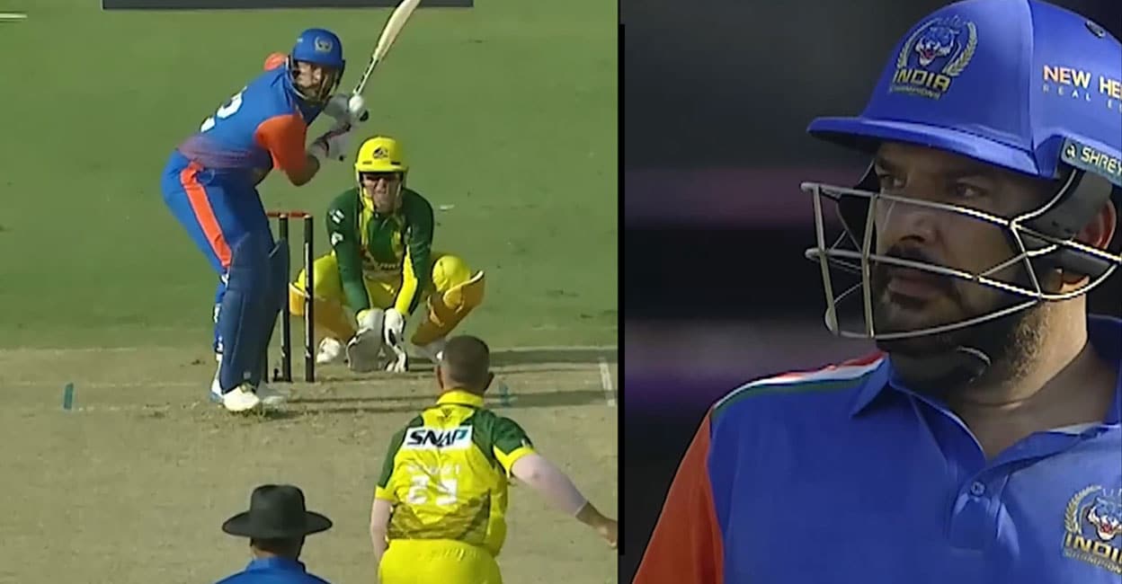 Yuvraj Singh Leads India Champions to Victory Over Australia Champions